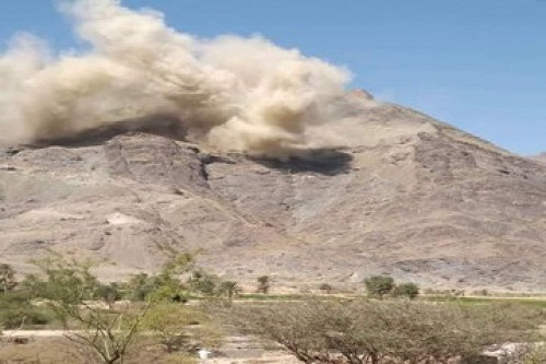 مليشيات العسكرية الأولى بوادي حضرموت تقصف حريضة بالمدفعية الثقيلة