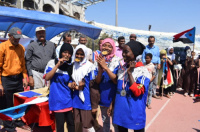 منتخب دار سعد يتوج بطلا لألعاب القوى في ختام المهرجان الرياضي المدرسي بالعاصمة عدن
