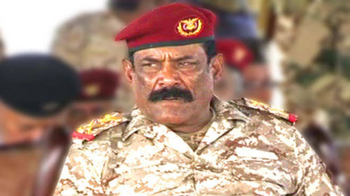 اللواء بن بريك يعزي في استشهاد القائد البطل اللواء الركن ثابت مثنى جواس الذي طالته يد الإرهاب وعدد من مرافقيه بعملية إرهابية غادرة جبانة