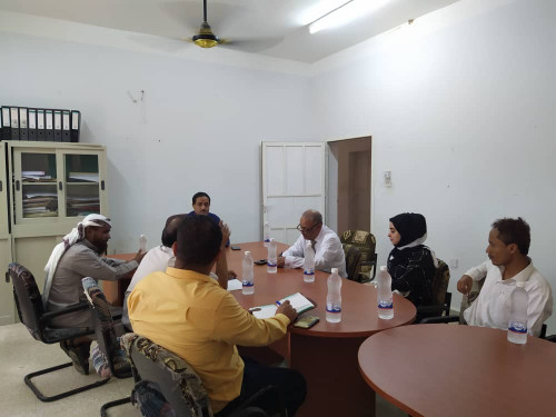 دائرة الدراسات والبحوث بالانتقالي تطلع على أوضاع مركز الكود للأبحاث الزراعية بمحافظة أبين