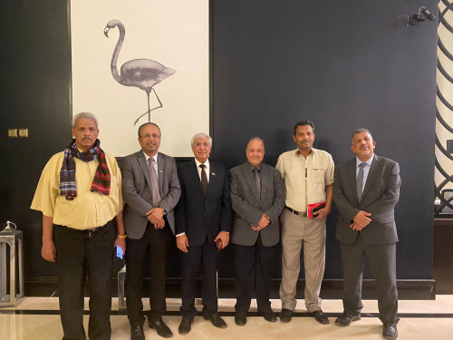 فريق الحوار الوطني الجنوبي يلتقي محافظي لحج وأبين