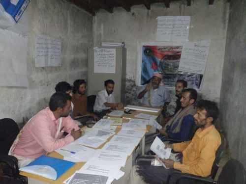 انتقالي جيشان ينظم دورة تدريبية لعدد من النشطاء في مجال الإعلام