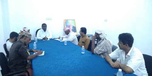 الهيئة التنفيذية لانتقالي الغيضة تعقد اجتماعها الدوري لشهر أبريل