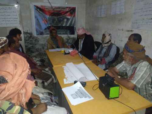 انتقالي جيشان ينظم ندوة اجتماعية حول خطورة انتشار الأفكار المتطرفة والدخيلة على المديرية