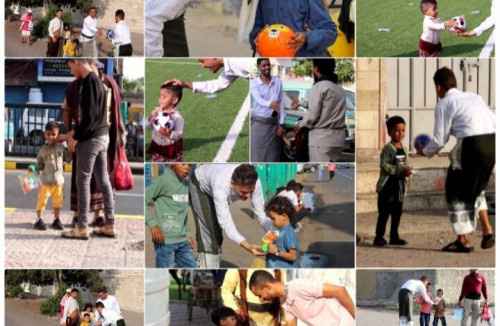 مؤسسة سلام تنفذ حملة بعنوان &ldquo;فرحه العيد تكتمل بفرحه أطفالنا&rdquo; بالعاصمة عدن