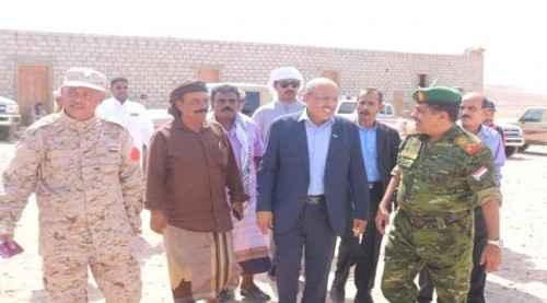 الكثيري والمحمدي يزوران معسكر اللواء بارشيد