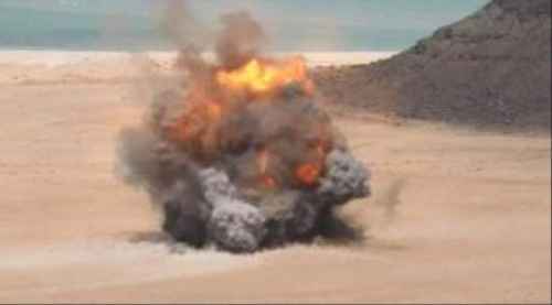 غدا.. تفجير كميات من مخلفات الحرب شرقي العاصمة عدن