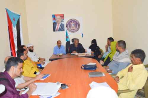 تنفيذية انتقالي الشيخ عثمان تناقش تقرير أداءها خلال شهر رمضان وعيد الفطر المبارك