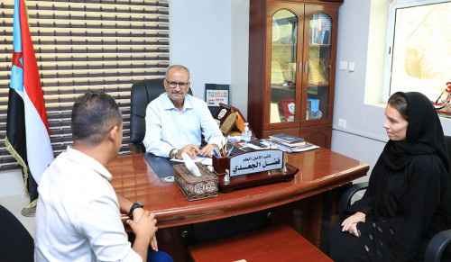 الجعدي يلتقي المدير التنفيذي لمنظمة أكتد الفرنسية