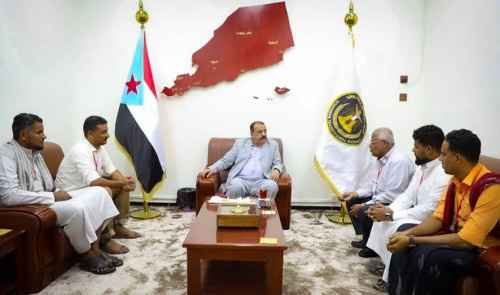 رئيس الجمعية الوطنية يلتقي مستشار وزير الكهرباء والطاقة للشؤون الفنية