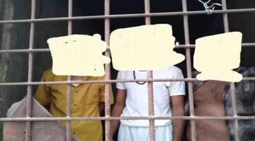 الأجهزة الأمنية بالمهرة تضبط أربعة من مروجي المخدرات