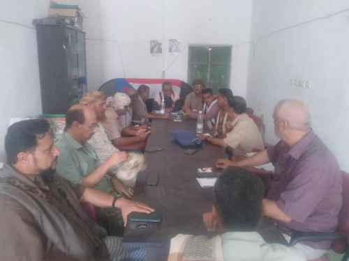 تنفيذية انتقالي حبيل جبر تعقد اجتماعها الدوري الثاني لشهر مايو