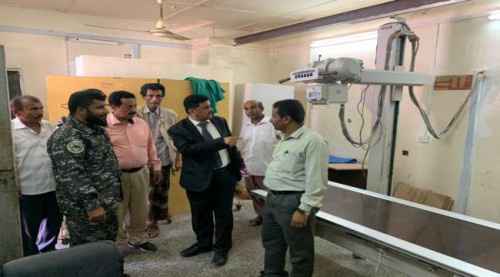 قائد حماية المنشآت والداعري يبحثان تأمين المرافق الطبية العسكرية