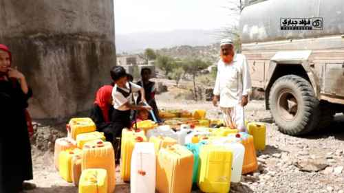 مبادرة كلنا لأجل الضالع تفتتح احد مشاريعها الخيرية في منطقة الوبح "الحصن" بمحافظة الضالع