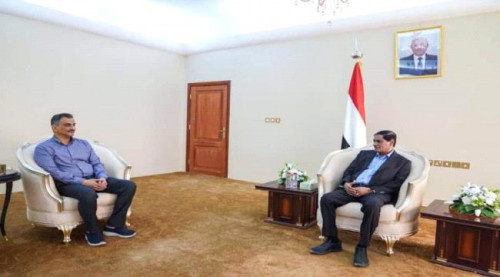 النائب البحسني يبحث مع المحافظ لملس أوضاع العاصمة عدن