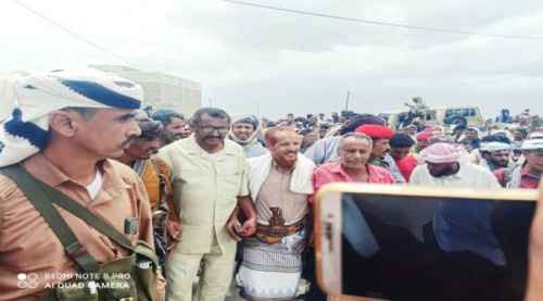بمشاركة قيادة انتقالي أبين.. صلح قبلي يتكلل بالنجاح بين قبائل المراقشة وقبائل جبل حرير بالضالع
