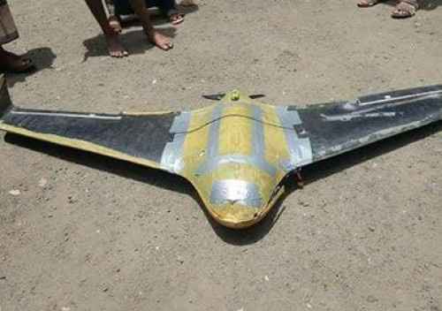 القوات المسلحة الجنوبية تسقط مسيرة حوثية في الضالع