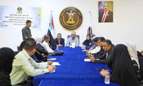 دائرة جقوق الإنسان بالانتقالي تنظم لقاء تشاورياً موسعاً مع منظمات ومؤسسات مجتمع مدني حقوقية جنوبية