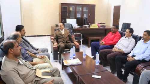 العميد الجبواني يزور جامعة شبوة