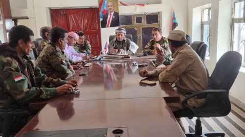 رئيس تنفيذية انتقالي سقطرى يرأس اجتماعا استثنائيا للجنة الأمنية والعسكرية