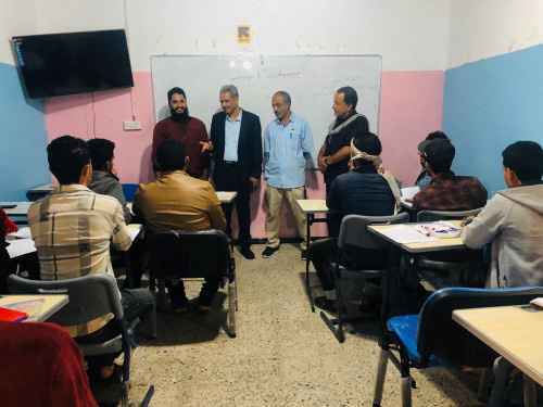 رئيس مجلس أمناء جامعة خليج عدن الدولية يتفقد كلية عدن للعلوم الطبية ومنطقة جبل القضاة