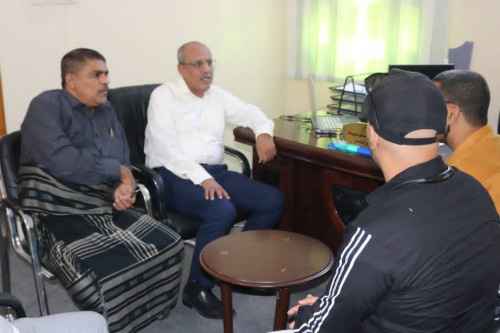 الكثيري والمحمدي يطلعان على أنشطة مركز المعرفة للدراسات والأبحاث الإستراتيجية