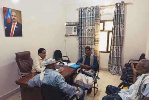 الشقي يناقش مع إدارة نادي حسان التحضيرات لأربعينية الفقيد علي عاشور