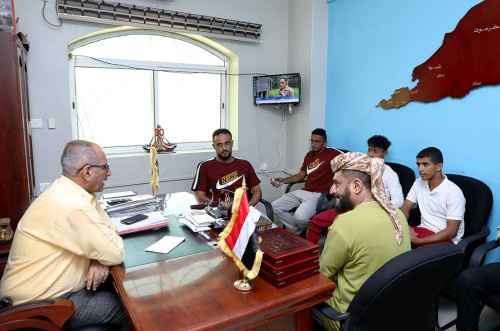 الجعدي يُكرم أبطال نادي الشرارة الحائزين على ميداليات ذهبية في بطولات العرب للجودو