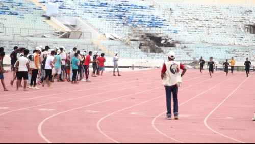 المخيم الصيفي لشباب عدن يختتم مسابقة فردي ألعاب القوى &nbsp;