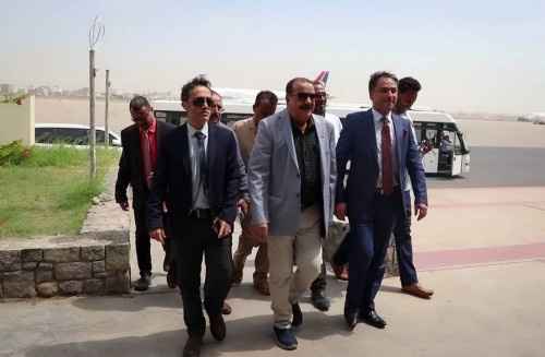 رئيس الجمعية الوطنية يستقبل رئيس المكتب السياسي لمجلس الحراك الثوري فادي باعوم