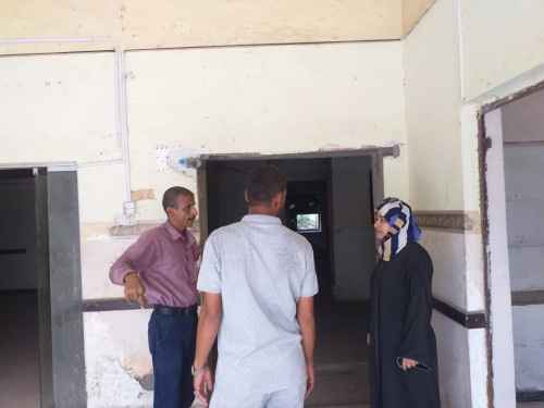 المحامية نبران سوقي تتفقد أعمال إعادة وتأهيل المقر الجديد لانتقالي صيرة