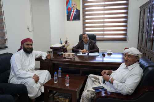 الدكتور الخُبجي يلتقي عضو الجمعية الوطنية في الخارج الشيخ جمال بن عطاف