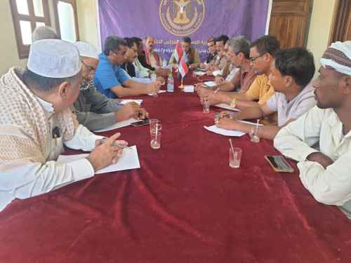 انتقالي وادي وصحراء حضرموت ينظم لقاء تشاوريا مع أعضاء الجمعية الوطنية