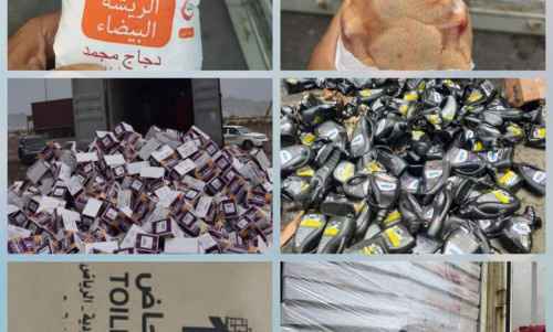 رفض شحنة دجاج مجمد فاسدة بحضرموت