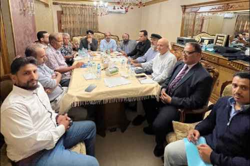 فريق الحوار الوطني الجنوبي بالمجلس الانتقالي يلتقي قيادة مجلس الحراك السلمي