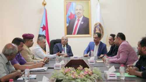 الكثيري يلتقي رئيس المكتب السياسي بمجلس الحراك الثوري