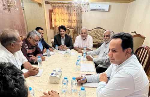 فريق الحوار الجنوبي يلتقي قيادة مجلس الحراك الجنوبي المشارك