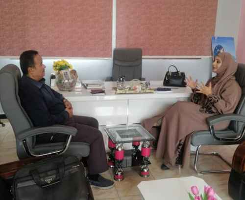 الدكتور الربيعي يتفقد مكتب الثقافة في العاصمة عدن