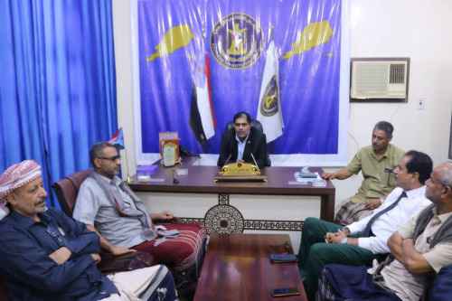 انتقالي حضرموت يعقد لقاءً موسعاً مع قيادة الهبة الشعبية بالمحافظة&nbsp;