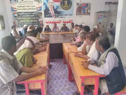 تنفيذية انتقالي مودية تناقش التحضيرات لإقامة المهرجان الجماهيري المساند لعملية سهام الشرق