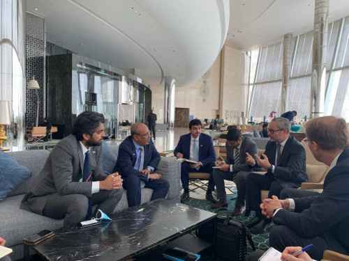 الكثيري والبيض يلتقيان سفيري الاتحاد الأوروبي وألمانيا الاتحادية لدى اليمن