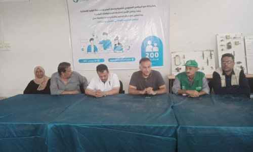 تدشين برنامج التدريب المهني للشباب في المعهد الفني والتقني بالمعلا