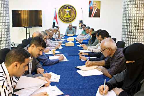 الأمانة العامة بالانتقالي الجنوبي تعقد اجتماعها الدوري وتناقش تقرير المشهد السياسي