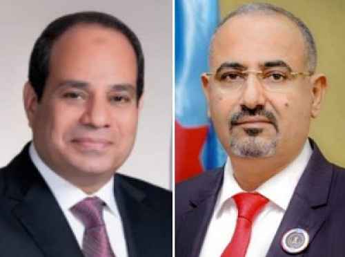 الرئيس الزُبيدي يهنئ الرئيس السيسي وشعب مصر بذكرى 6 أكتوبر