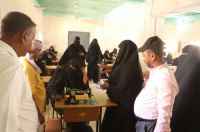 انتقالي سقطرى يقيم دورة تدريبية في مجال الخياطة