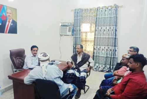 رئيس تنفيذية انتقالي أبين يطّلع على أوضاع نادي حسان