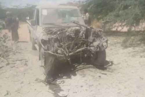 عناصر إرهابية تستهدف قوات دفاع شبوة بعبوة ناسفة في المصينعة