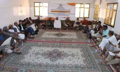 الشيخ الجابري يلتقي الإعلاميين والصحفيين بحضرموت الوادي