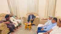 مشايخ وأعيان وشخصيات وادي حضرموت يلتقون بالكثيري والمحمدي ويباركون نجاح مليونية الخلاص