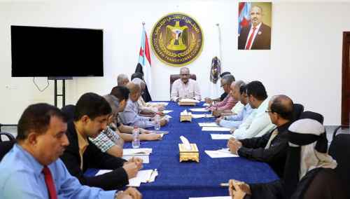 الأمانة العامة بالانتقالي تعقد اجتماعها الدوري وتناقش تقرير المشهد السياسي